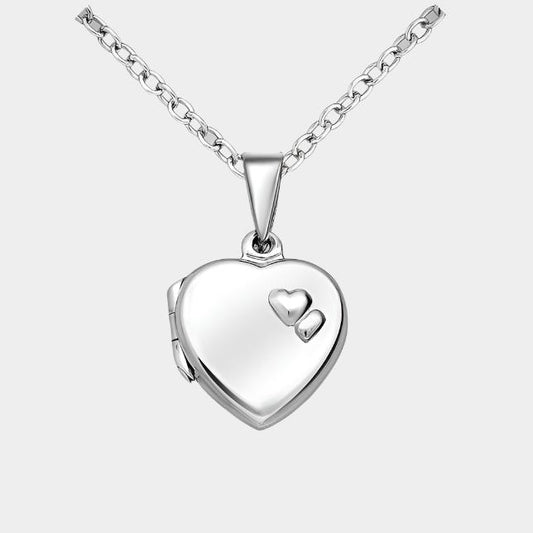 Tiny heart shaped locket - Clara