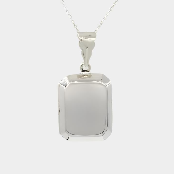 Rectangle Locket - Chloe