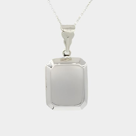 Rectangle Locket - Chloe