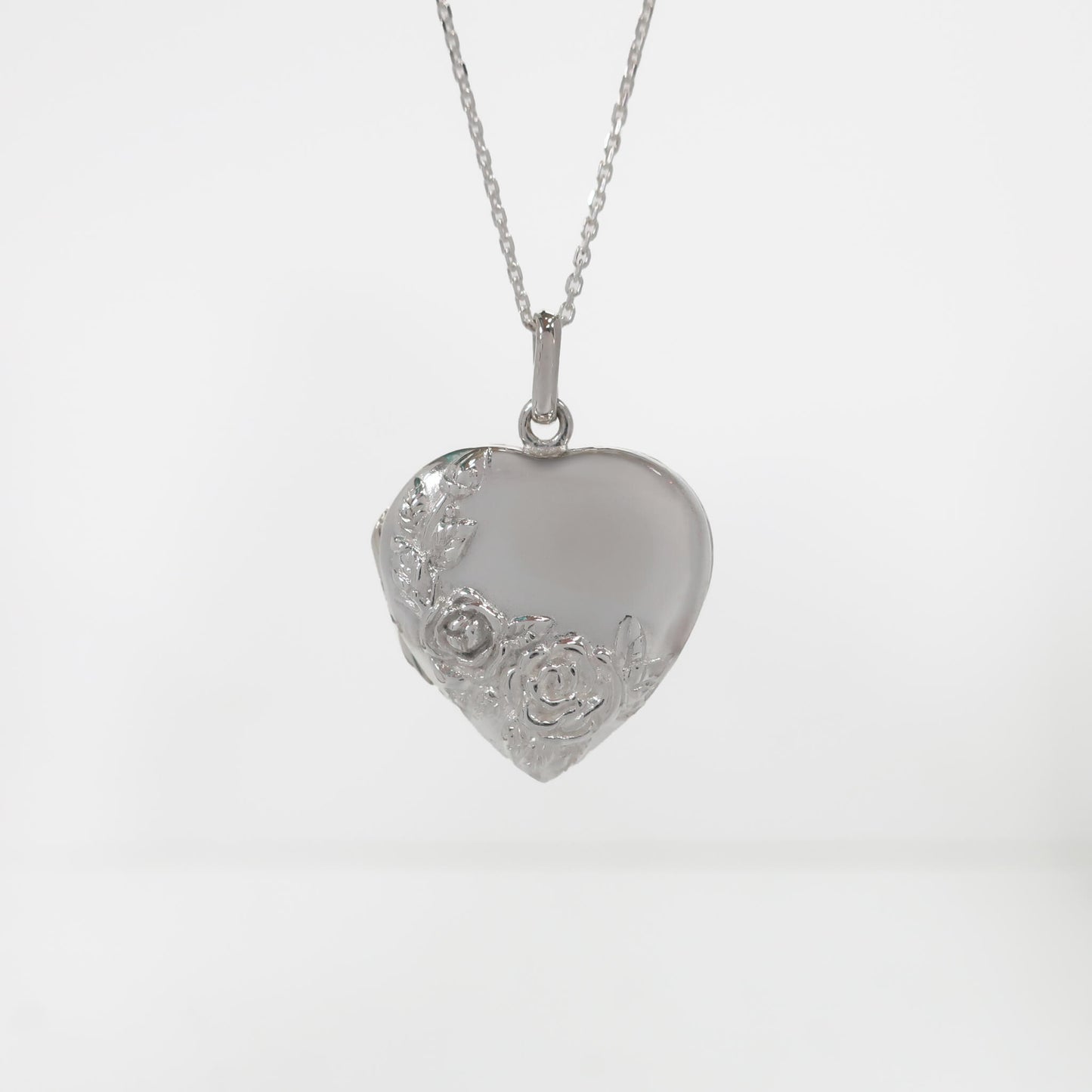 Double Heart Locket Necklace | Natalie