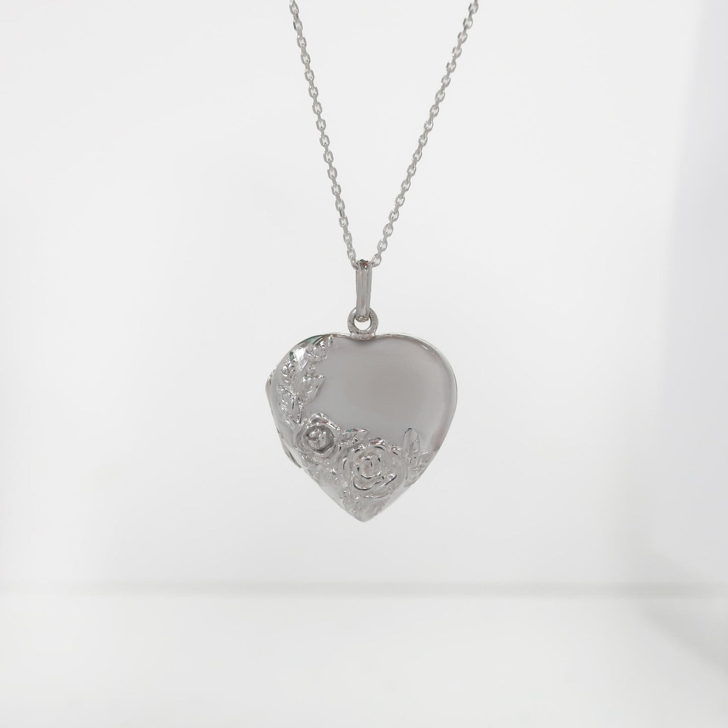 Double Heart Locket Necklace | Natalie