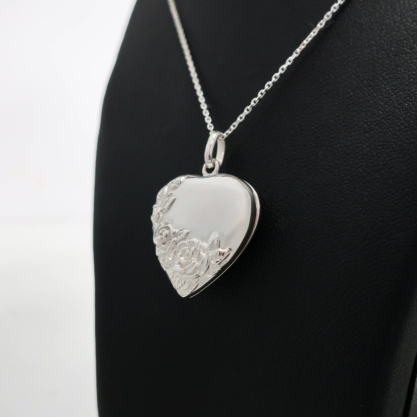 Double Heart Locket Necklace | Natalie